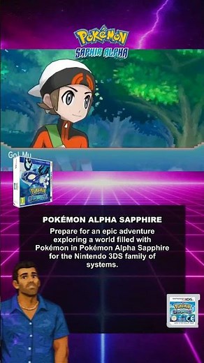 Pokemon Alpha Sapphire (Nintendo 3DS) - Retro gameplay highlight......