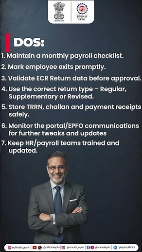 EPFO ECR Do’s and Don’ts | Ensure Hassle-Free EPF Return Filing