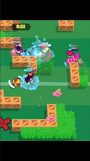 Both Goals... Willow in Brawl Ball on Brawl Stars... #brawlstars #supercell #brawlball