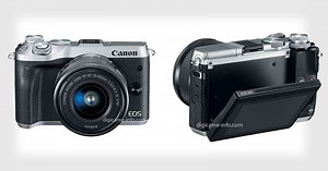 Photos of Canon's Mirrorless M6 and Removable EVF Leaked
