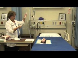 IVPB medication via peripheral IV