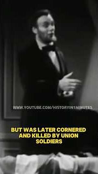 Assassination of Abraham Lincoln #history #abrahamlincoln