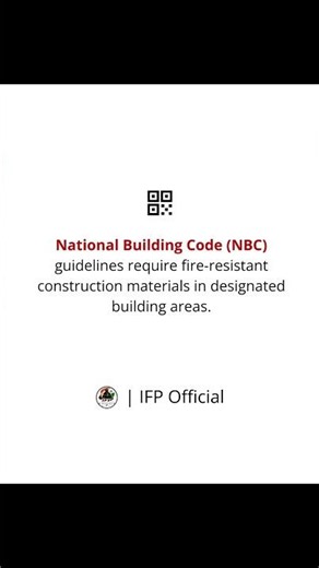 🔥 NBC Fire Safety Rule You Must Know | Fire Resistant Building Materials