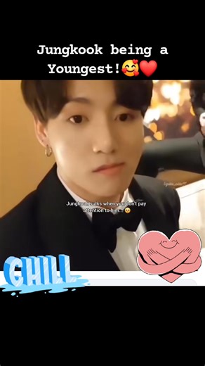He always wants attention from his Hyungs!😁🥰 #jeonjungkook #BTS | Su Ga