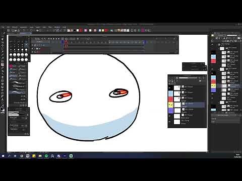 Clip Studio Paint: Auto fill Auto action tutorial.
