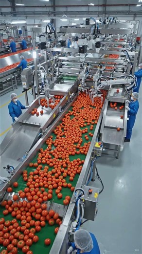 How Fresh Tomatoes Become Tomato Sauce