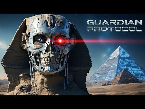 The Sphinx is Alive! Ancient AI Security System 🦁🤖 #EgyptMystery