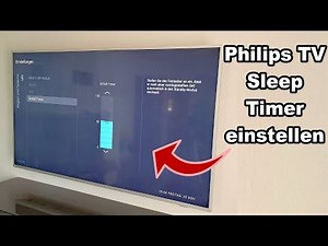Set Philips TV sleep timer | Turn off Philips Smart TV automatically | Instructions