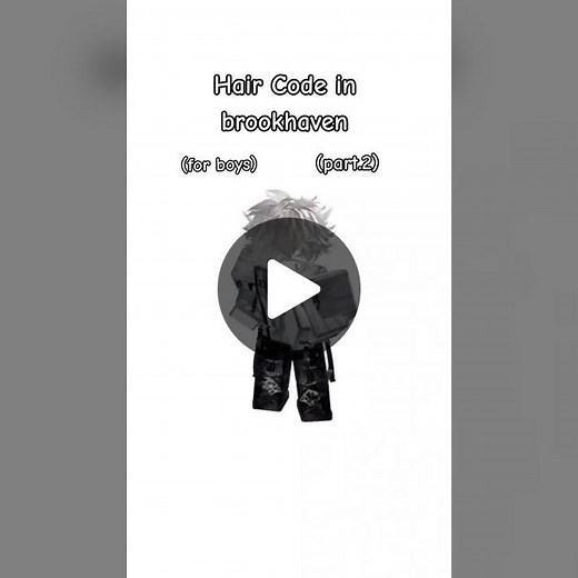 ~~ Hair code in brookhaven part.2 (for boys) #fyp #foryoupage #foryou