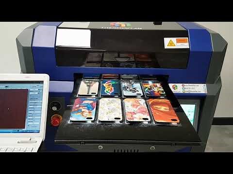 Impression sur coques de téléphone sur UV5530+