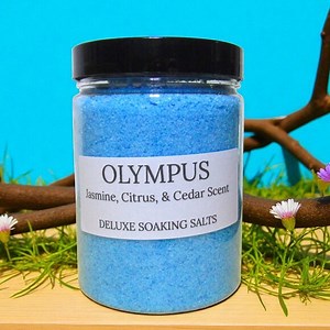 NEW Soaking Bath Salts. Citrus, Cedarwood, & Jasmine scent.