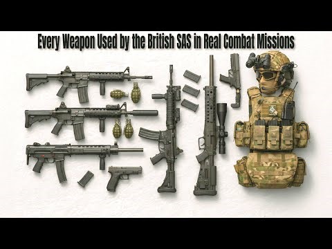 Every Weapon Used by the British SAS in Real Combat Missions
