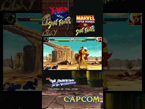 Wolverine vs Sabretooth | Desert Showdown | Retro Arcade Showdown! #Shorts