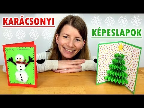 Karácsonyi képeslap ötletek | Manó kuckó