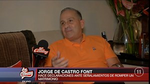 ¿SUGAR DADDY? | Jorge de Castro Font reacciona ante señalamientos de tener una relación con mujer casada. #LaComay #LaPeriodistaDeHierro #QueBochinche #TrabajandoParaLaPrensa #Teleonce #Vivelo | La Comay TV