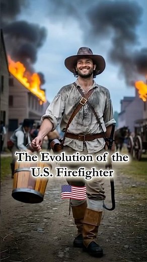 The Evolution of the U.S. Firefighter 🇺🇸🧑‍🚒