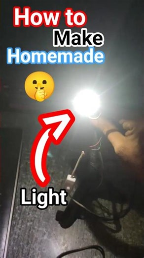 Homemade light😱😱 | how to make light | making eeasy light#expriment #making