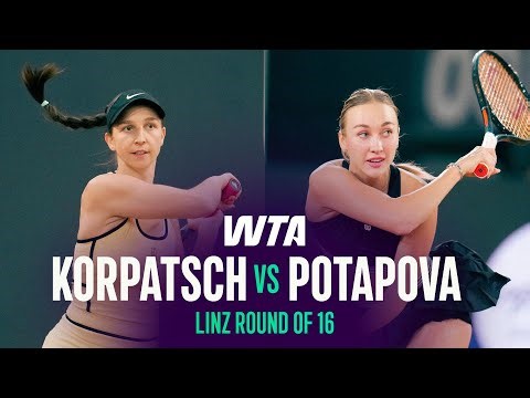 Tamara Korpatsch vs. Anastasia Potapova | 2026 Linz Round of 16 | WTA Match Highlights