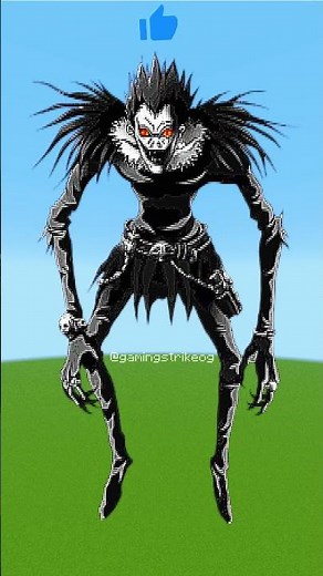 Mind Games Begin in Minecraft Pixel Art | Light Yagami, L, Misa Amane & Ryuk