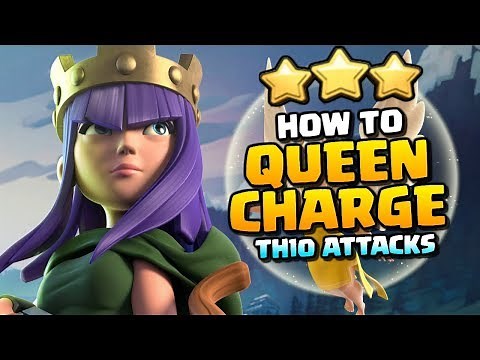 How to QUEEN CHARGE - TH10 Attack Strategy in Clash of Clans!
