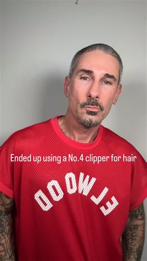 Fred DiBella | Fresh buzz cut with No. 4 clipper @elwoodclothing #buzzcut | Instagram
