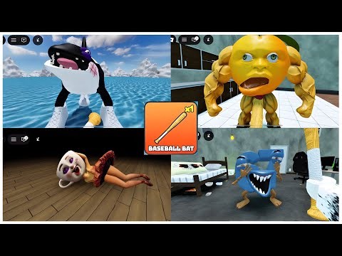 ROBLOX ENTER BRAINROT : BASEBALL BAT WEAPON - Orcalelo Orcala, Udin Din Dun, Ballerina, Six Seven