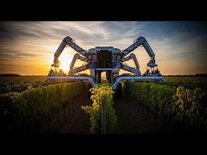 How Grapes Are Harvested in the USA | Modern Vineyard Process