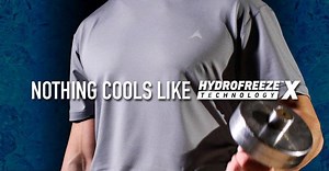 HydroFreeze X technology, instant chilling effect keeps you active longer. So keep active. Keep cool. www.ArcticCool.com | Arctic Cool