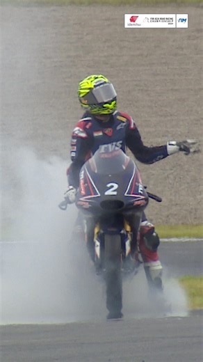 #ARRCmoment Home race victory 🥇🏆 means extra celebrations! 🙈🔥#ARRC #AsiaPower #FIMAsia | Asia Road Racing Championship