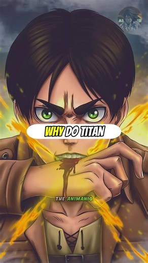 Why injury is necessary for titan shifters to trigger the transformation #attackontitan #anime