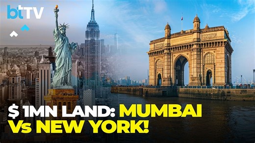 From Mumbai To New York: How Much Land Can $1 Million Get You In Top Global Cities?