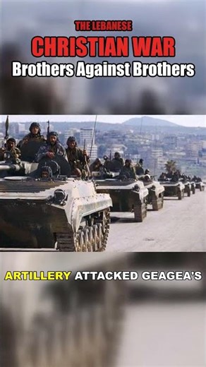 Lebanese Civil War: When Christians Started Fighting Each Other | Brothers Against Brothers #Shorts