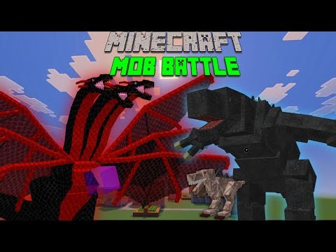 Skotodrakon Queen Vs Mobjira and More(Twisted Lands/Orespawn Remake) - Minecraft Mob Battle