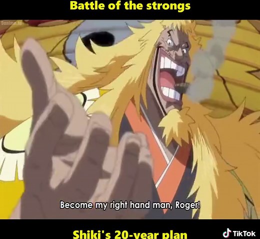 Battle of the strong! Shiki’s 20-years plan🔥 #anime #onepiece #shikithegoldenlion #pirateking #fyp