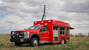 SVI Trucks is proud to present this custom Air/Light apparatus built for the Rowlett Fire Department! With storage for over 60 SCBA bottles, and Command Light KL series light tower, this rig shows that big things can come in small pakcages. Sold by Metro Fire Apparatus Specialists, Inc. #SVITrucks #FireTruck #FireApparatus #FireFighters #BuiltForHeroes | SVI Trucks