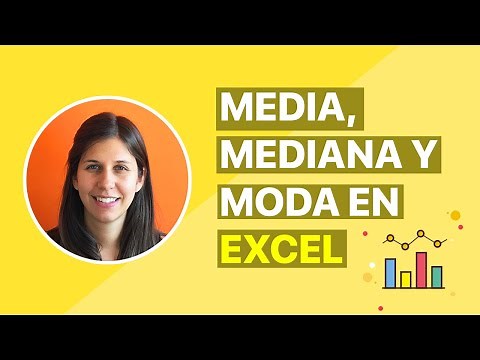 Media Mediana y Moda en Excel