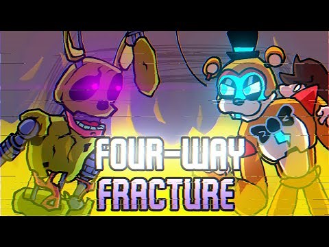 (PLAYABLE) FOUR WAY FRACTURE: SECURITY BREACH MIX | FNF, Sonic.Exe COVER | Artist Collab!!