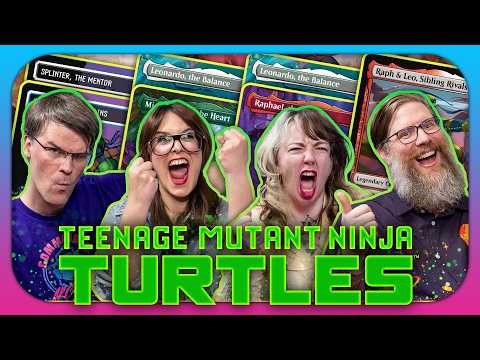 TMNT x MTG 🍕 New Turtle Brews! | Splinter & Donatello v. Michelangelo v. Raphael v. Raph & Leo