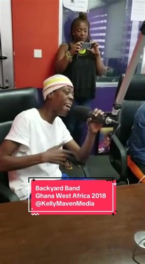 7 AM in the morning at a radio interview. Easy! Gogo music. Washington DC. Backyard band. #Dc #gogo #dmv #ghana #yearofreturn