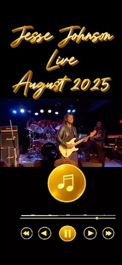 Jesse Johnson LIVE 2025 | Legendary Minneapolis Sound Returns