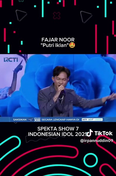 Fajar_Putri Iklan🤩 #spektashow7 #spektakulershow #indonesianidol #indonesianidol2025 #fyp #viral #foryoupage #foryou #trending #fyppppppppppppppppppppppp #xyzbca #top8 #fajarnoor #putriiklan