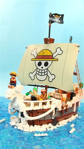 레고 코리아 공식 계정 on Instagram: "불 꺼진 레고스토어에서 깨어난 밀짚모자 해적단의 전설적인 항해가 시작됩니다! 🏴‍☠️⛵ 풍차 마을부터 아론 파크 전투까지, 작지만 거대한 모험을 영상에서 확인해보세요! 📷 @by_clicker 🤝 @netflixkr #레고 #레고코리아 #넷플릭스 #레고원피스"