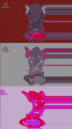 Hickory Dickory RED ELEPHANT Collapsed Sparta Remix ✨| Distorted Audio + Distorted Visual FX #shorts