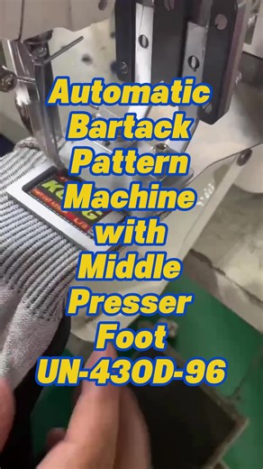 Automatic Bartacking Pattern Machine UN-430D-96