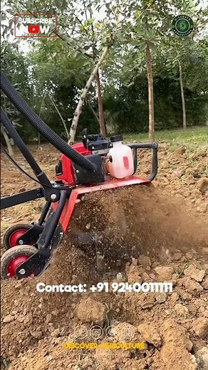 Amazing Mini Power Tiller Machine