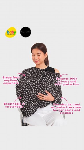 📣 @ministryofmilk breastfeeding scarf is NOW AVAILABLE at Baby Company! 🤱🏻 The Ministry of Milk® breastfeeding scarf ensures 100% privacy and 360° protection to let you breastfeed anywhere, anytime with comfort, discretion and style. ✨ 🛍️ Get it today at select Baby Company Boutiques and SM Stores nationwide. 👶🏻 Want to know more Baby Company items and offers? Check out our online shops here: https://linktr.ee/babycompanyph | Baby Company