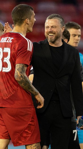 🎶 Allez Allez Allez Oh 🎶 Good to have you back at Pittodrie tonight Red Army ❤ | Aberdeen Football Club