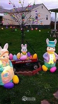 15+ Stunning Outdoor Easter Decorations 2026 | Bunny, Eggs & Front Porch Decor