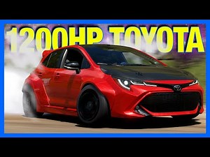 Forza Horizon 5 : 1200 Horsepower Toyota Corolla!! (FH5 Formula Drift Corolla)