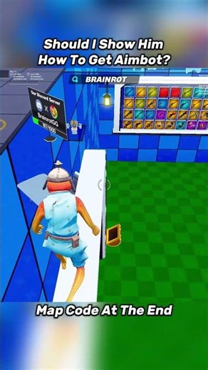 Trolled this guy with aimbot😂🎯